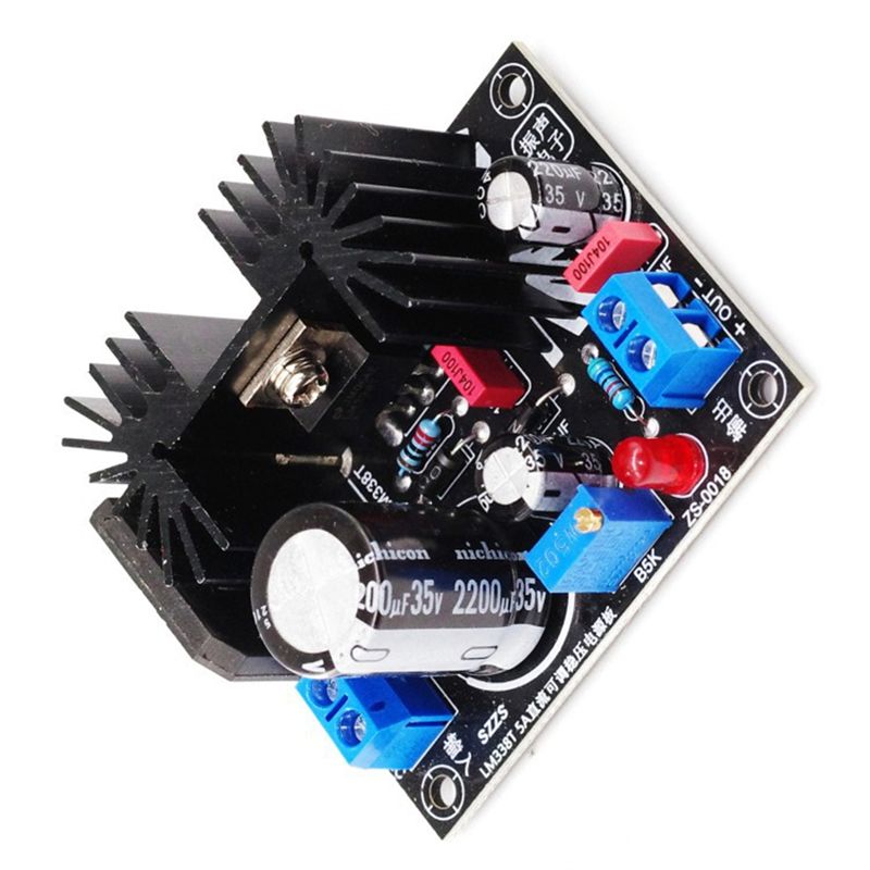 LM338 5A Output Adjustable Lin - огляд і ціна Diy Electronics Power Supply