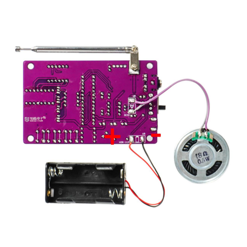 DIY FM Radio Electronic Kit 87 - огляд і ціна Diy Electronics Projects