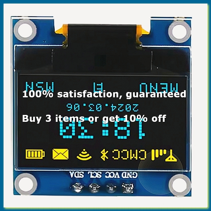 0.96 Inch OLED Display Screen  - огляд і ціна I2C Lcd Display