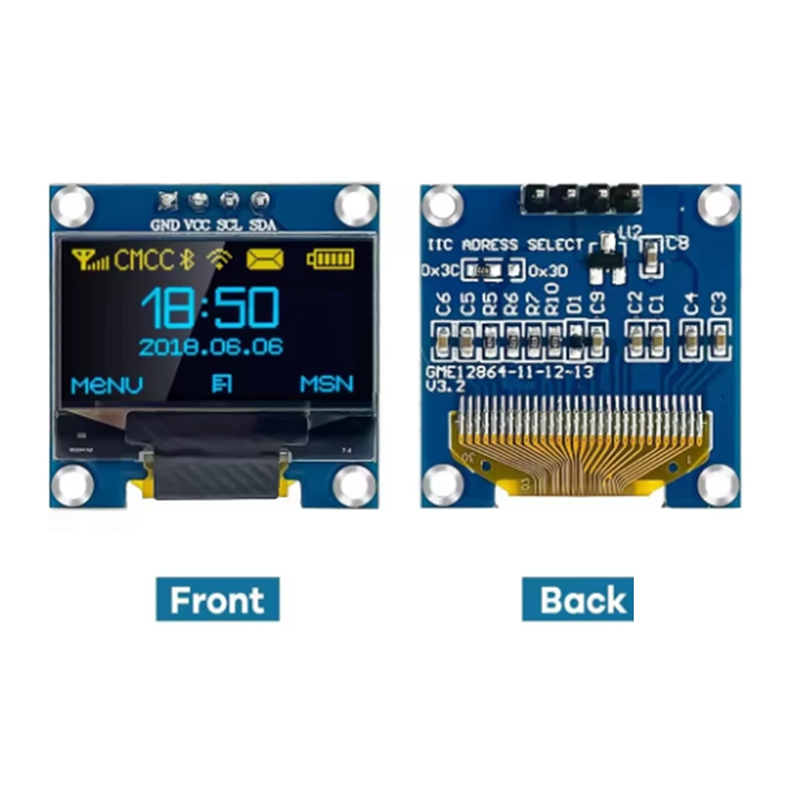 0.96 Inch OLED Display Screen  - огляд і ціна I2C Lcd Display