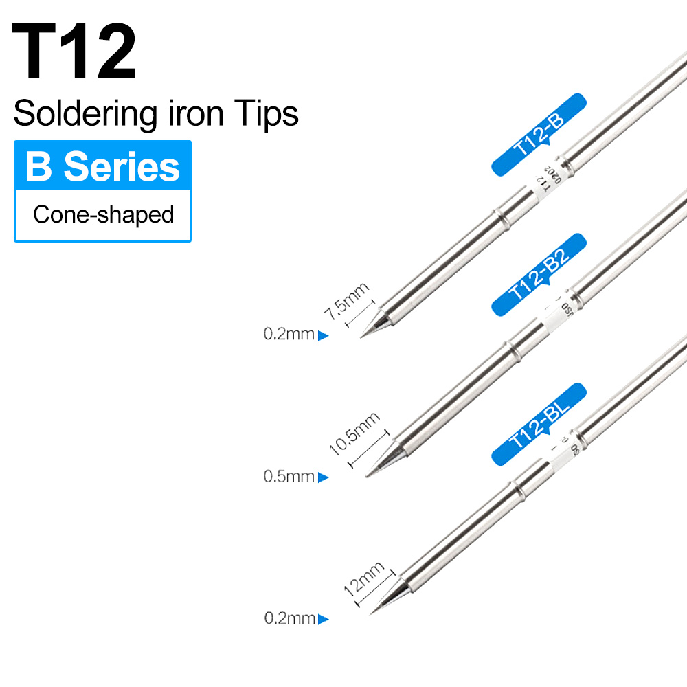 T12  Cone-Shaped Soldering Iro - огляд і ціна Useful Diy Electronics