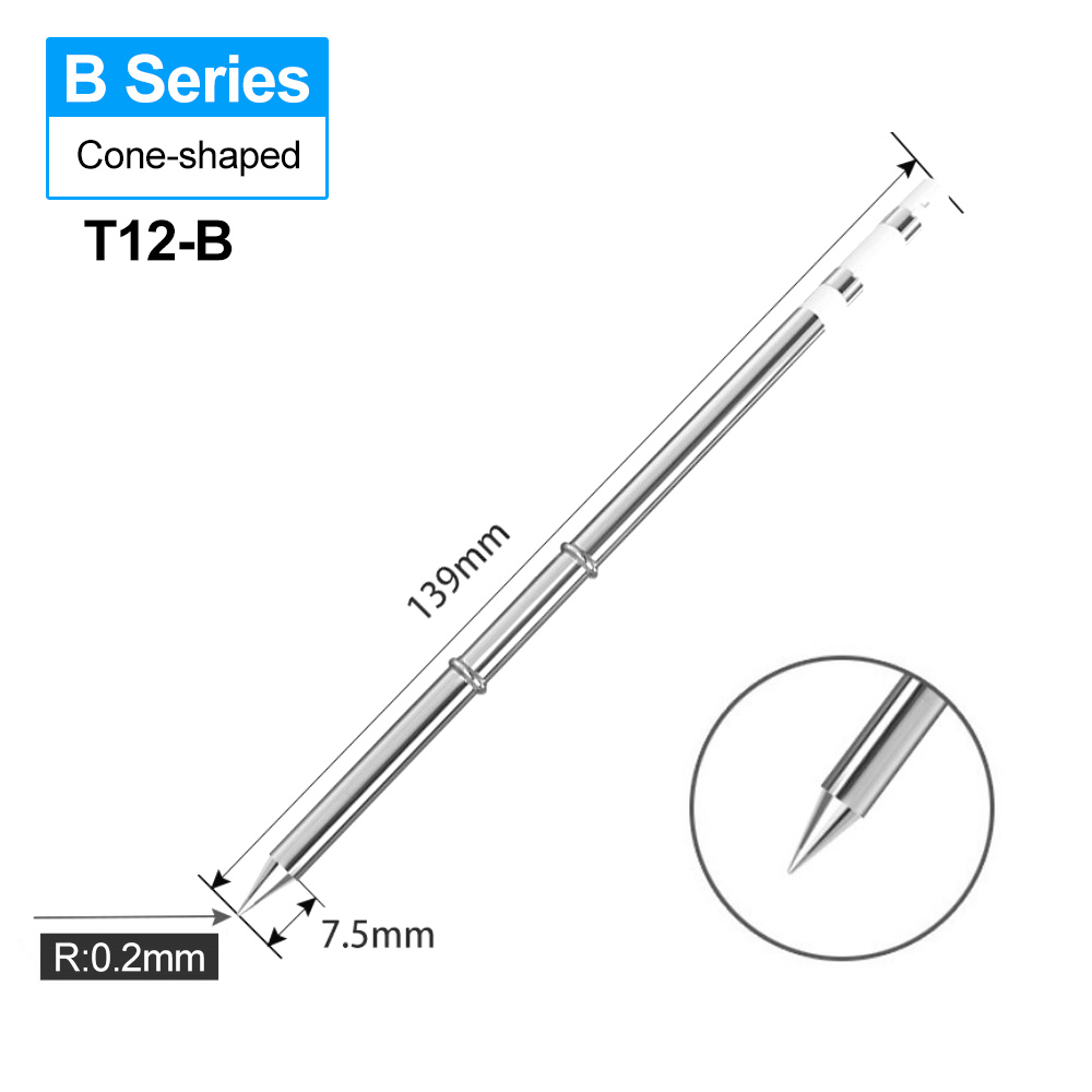 T12  Cone-Shaped Soldering Iro - огляд і ціна Useful Diy Electronics