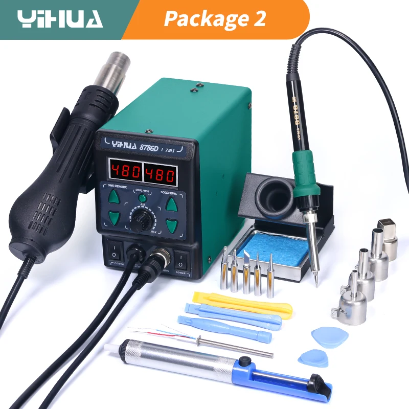 YIHUA 8786D Soldering Iron Hot - огляд і ціна Useful Diy Electronics