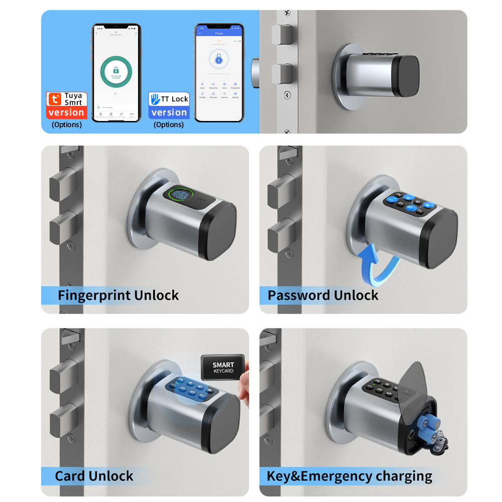 RAYKUBE V1 Tuya BLE TT Lock Sm - огляд і ціна Diy Waterproof Electronics