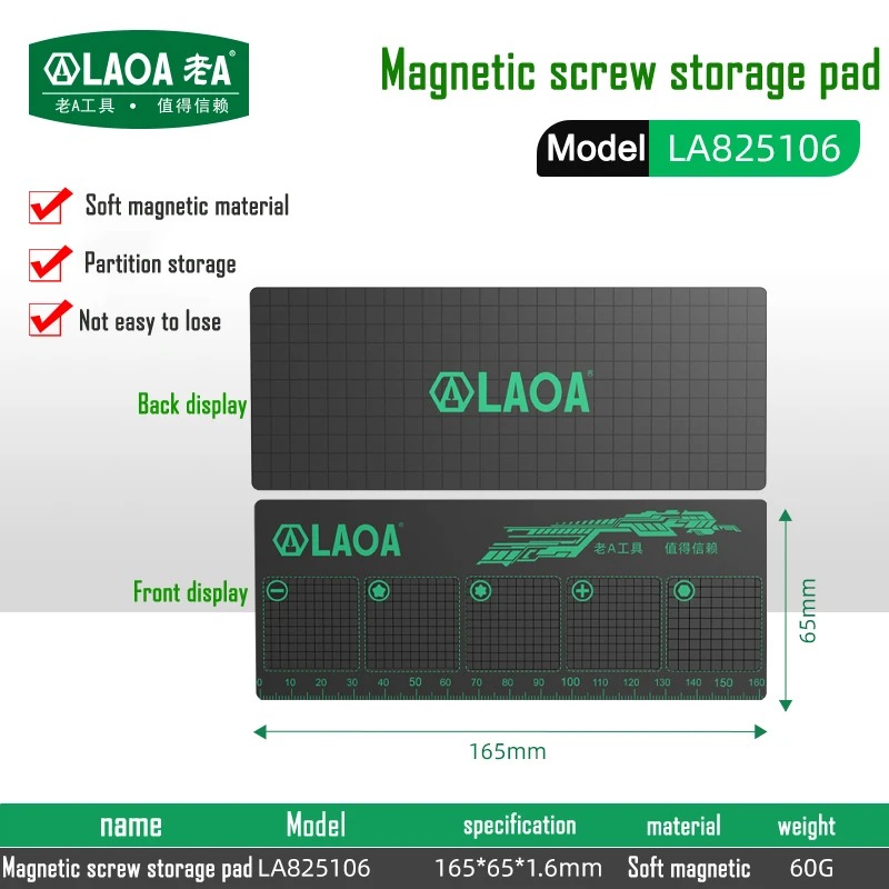 LAOA Magnetic Screw Storage Ma - огляд і ціна Diy Electronics Holder