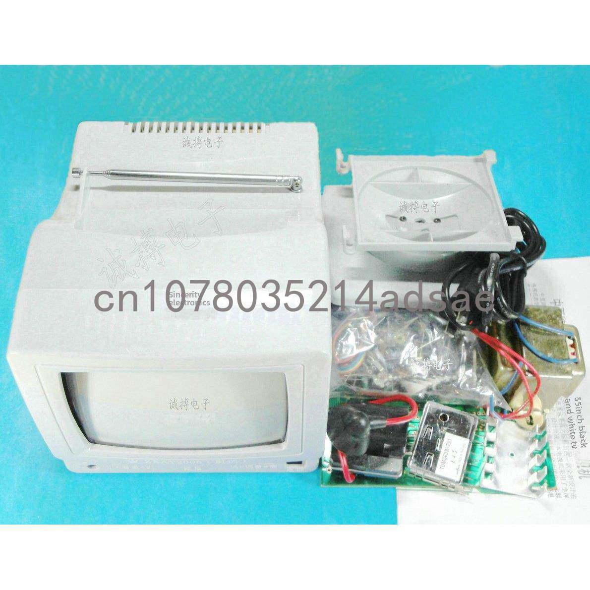5.5 Inch Black & White TV Main - огляд і ціна Diy Electronics Projects