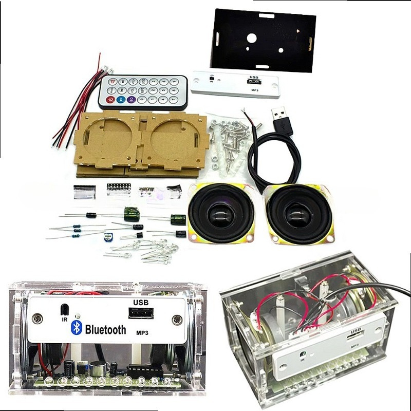DIY Bluetooth Speaker Electron - огляд і ціна Diy Electronics Rack