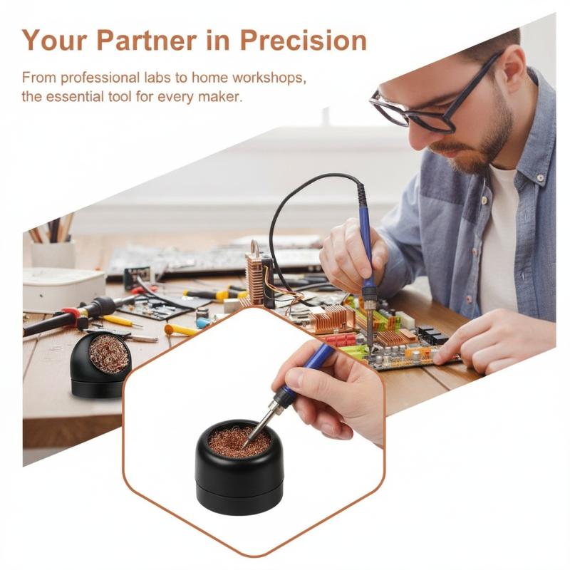Soldering Iron Tip Cleaner Bal - огляд і ціна Diy Electronics Cleaner