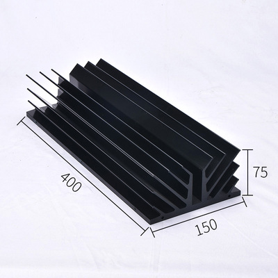150*75*400mm heat sink DIY rad - огляд і ціна Useful Diy Electronics