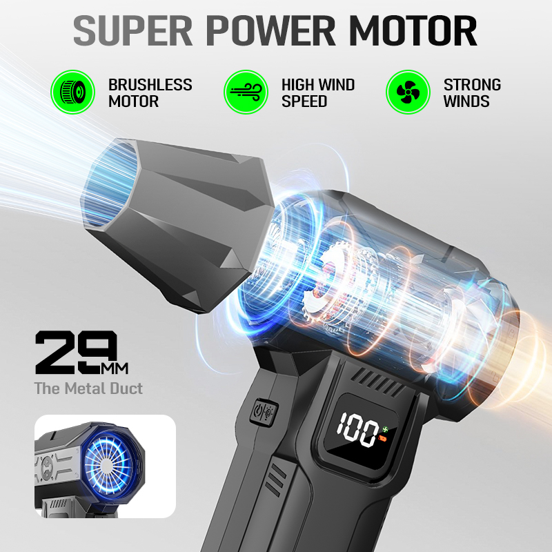 Powerful Turbo Fan Cordless Va - огляд і ціна Diy Electronics Cleaner