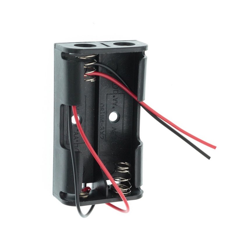 AAAEL-100Pcs 2AA Battery Case  - огляд і ціна Diy Electronics Holder
