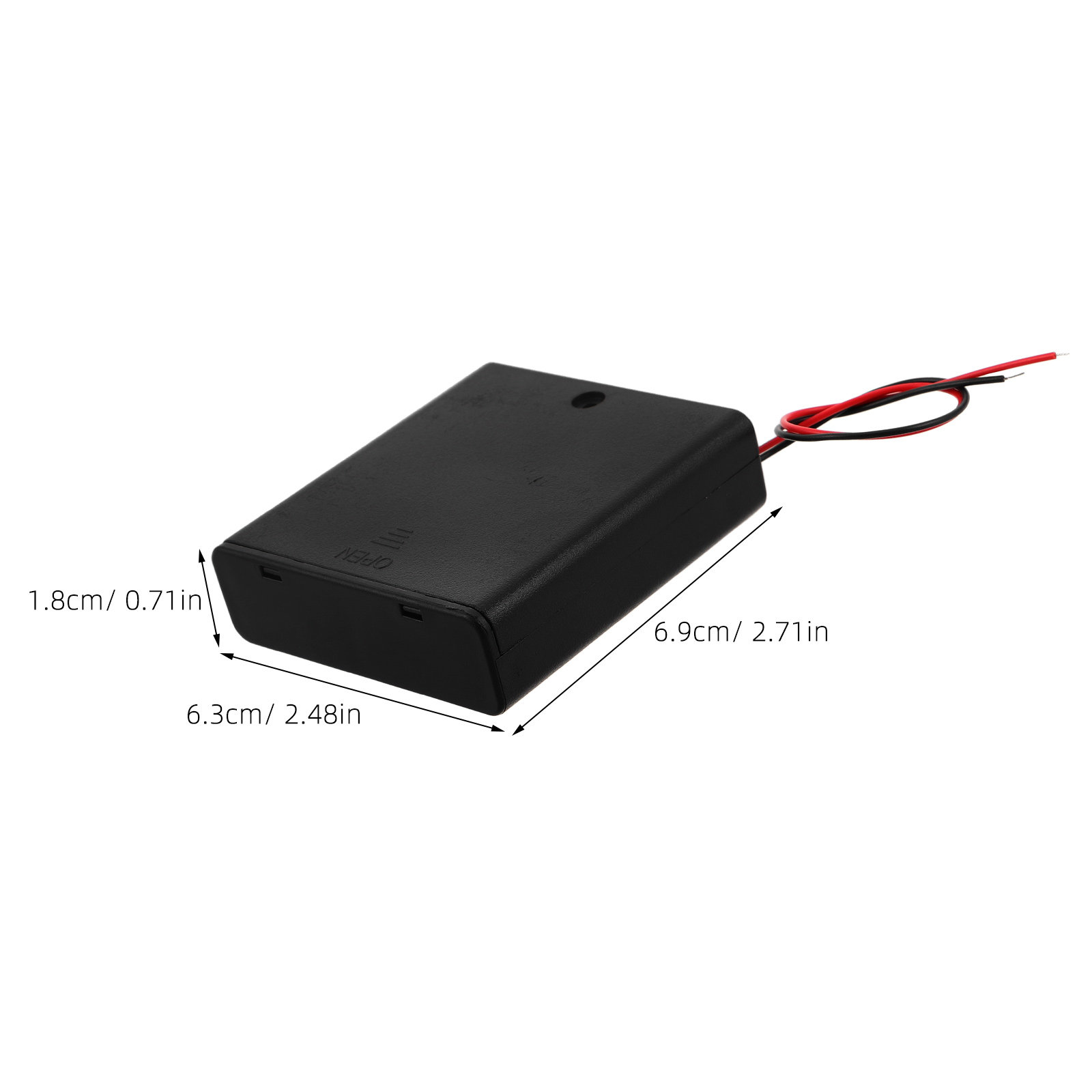 4 Aa Battery Holder Plastic Ca - огляд і ціна Diy Electronics Holder