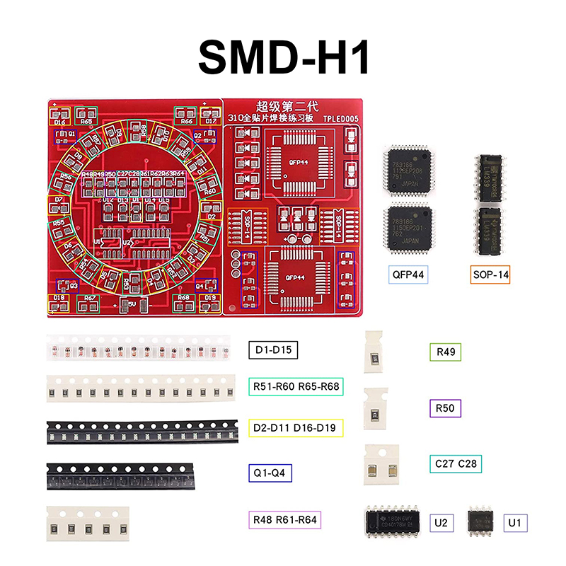 Soldering Practice Two-Piece S - огляд і ціна Diy Electronics Basics