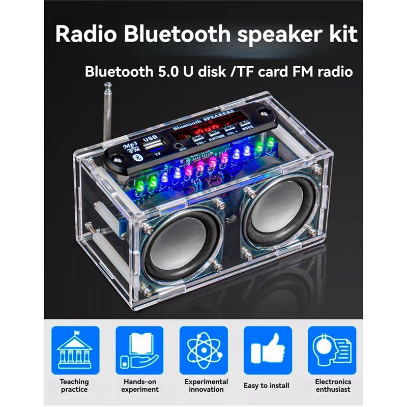 A60F-Radio Dual Channel Blueto - огляд і ціна Diy Electronics Cleaner