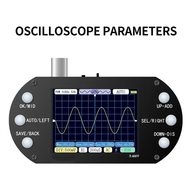 Innovative Digital Oscilloscop - огляд і ціна Diy Innovative Electronics