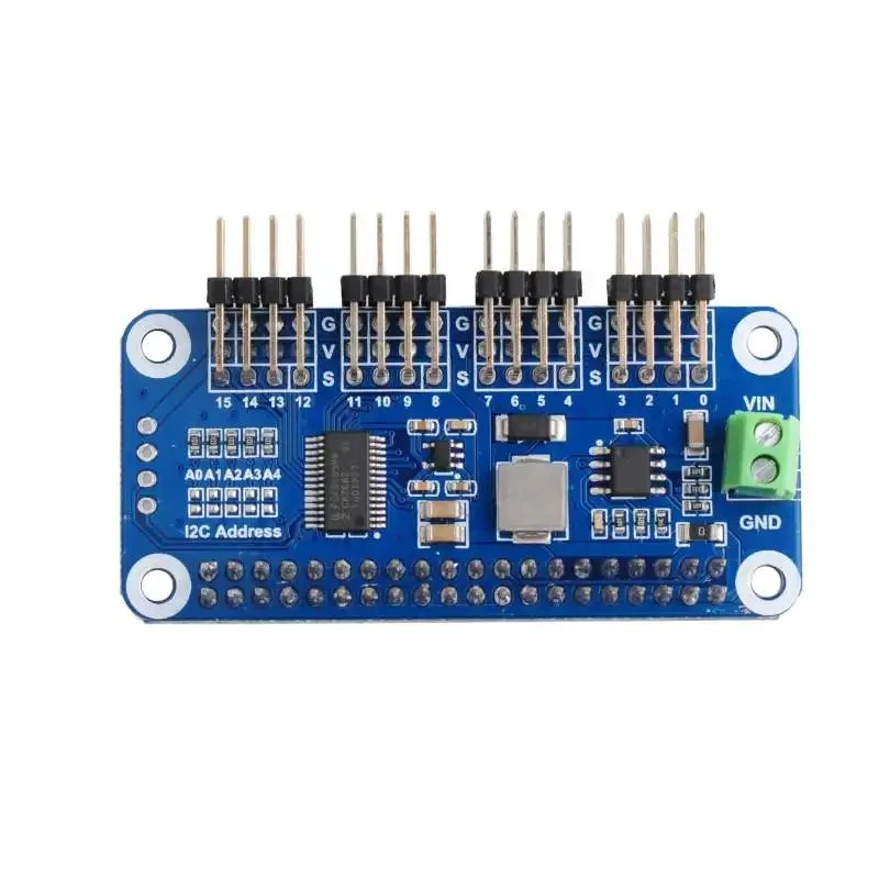 16 Channel PWM Servo Motor Dri - огляд і ціна Raspberry Pi Zero