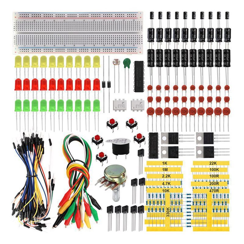 Electronics DIY Learning Kit F - огляд і ціна Diy Electronics Basics