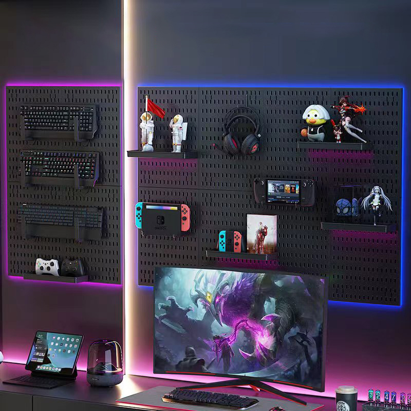 Wall-Mounted No-Punch Hole Boa - огляд і ціна Diy Electronics Rack