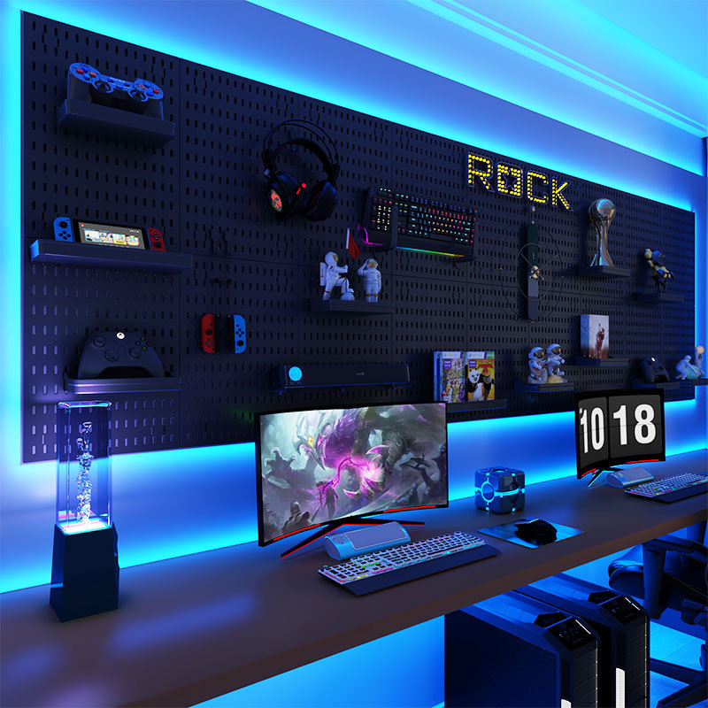Wall-Mounted No-Punch Hole Boa - огляд і ціна Diy Electronics Rack