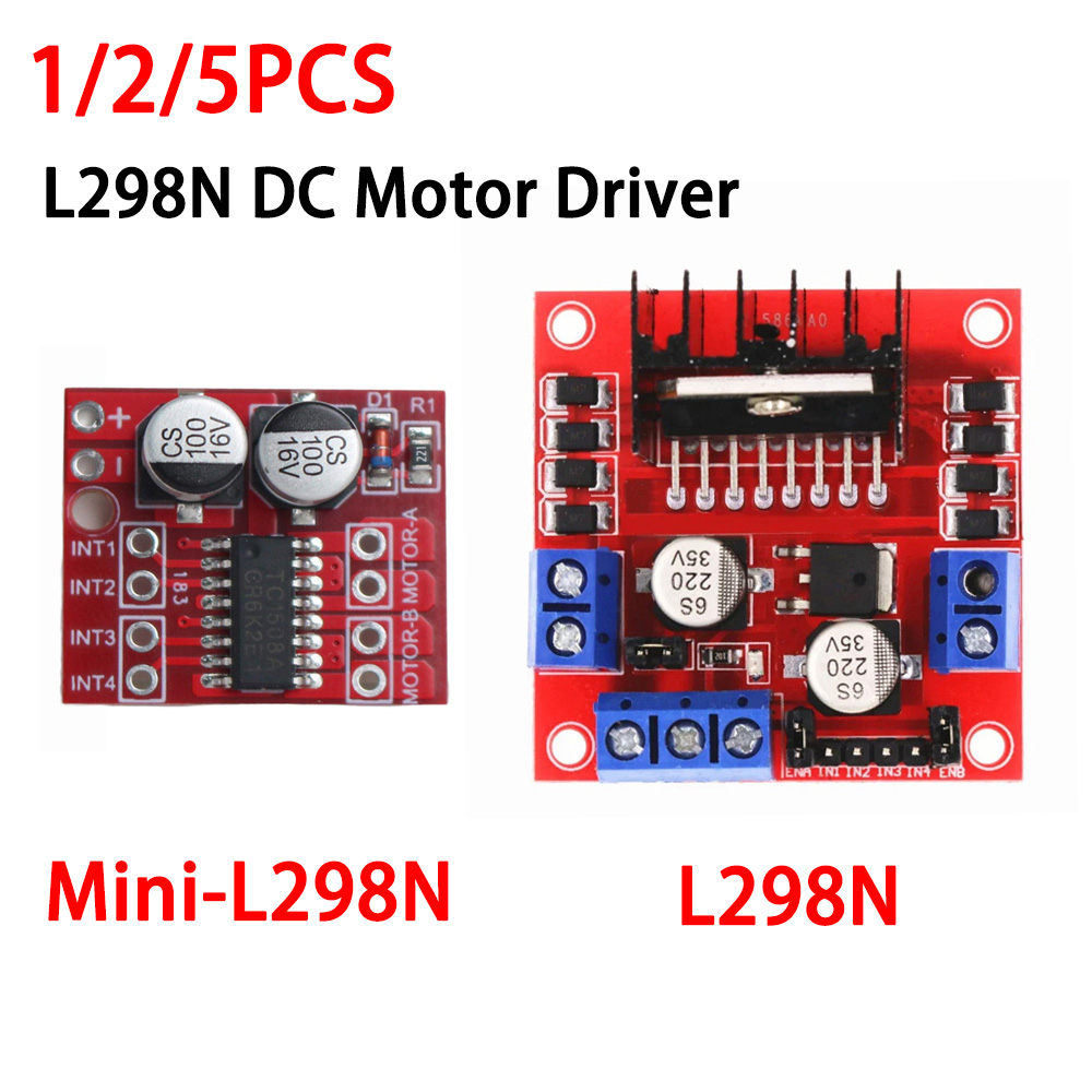 1-5pcs L298N Driver Board Modu - огляд і ціна L298N Motor Driver