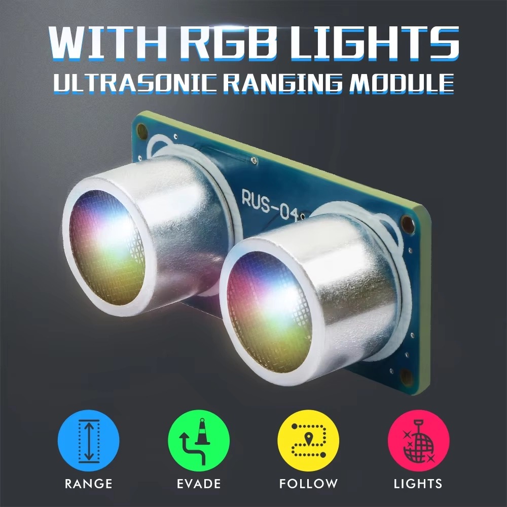 HC-SR04/RUS-04 Ultrasonic Modu - огляд і ціна Ultrasonic Sensor Hc