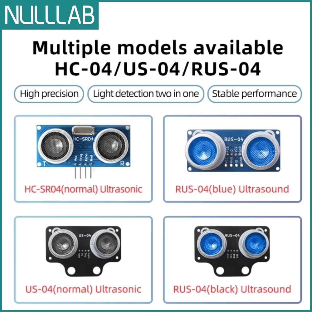 HC-SR04/RUS-04 Ultrasonic Modu - огляд і ціна Ultrasonic Sensor Hc
