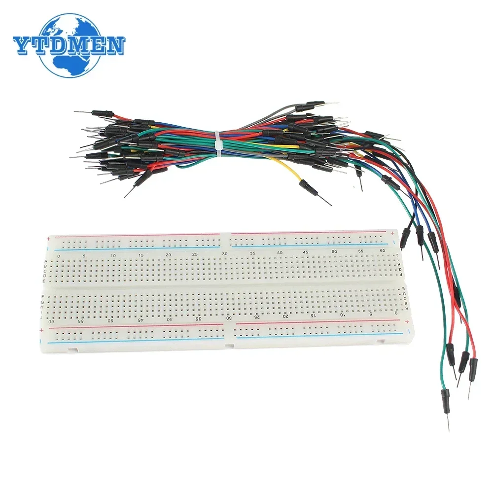 MB-102 Breadboard 400 830 Poin - огляд і ціна Breadboard Jumper Wire