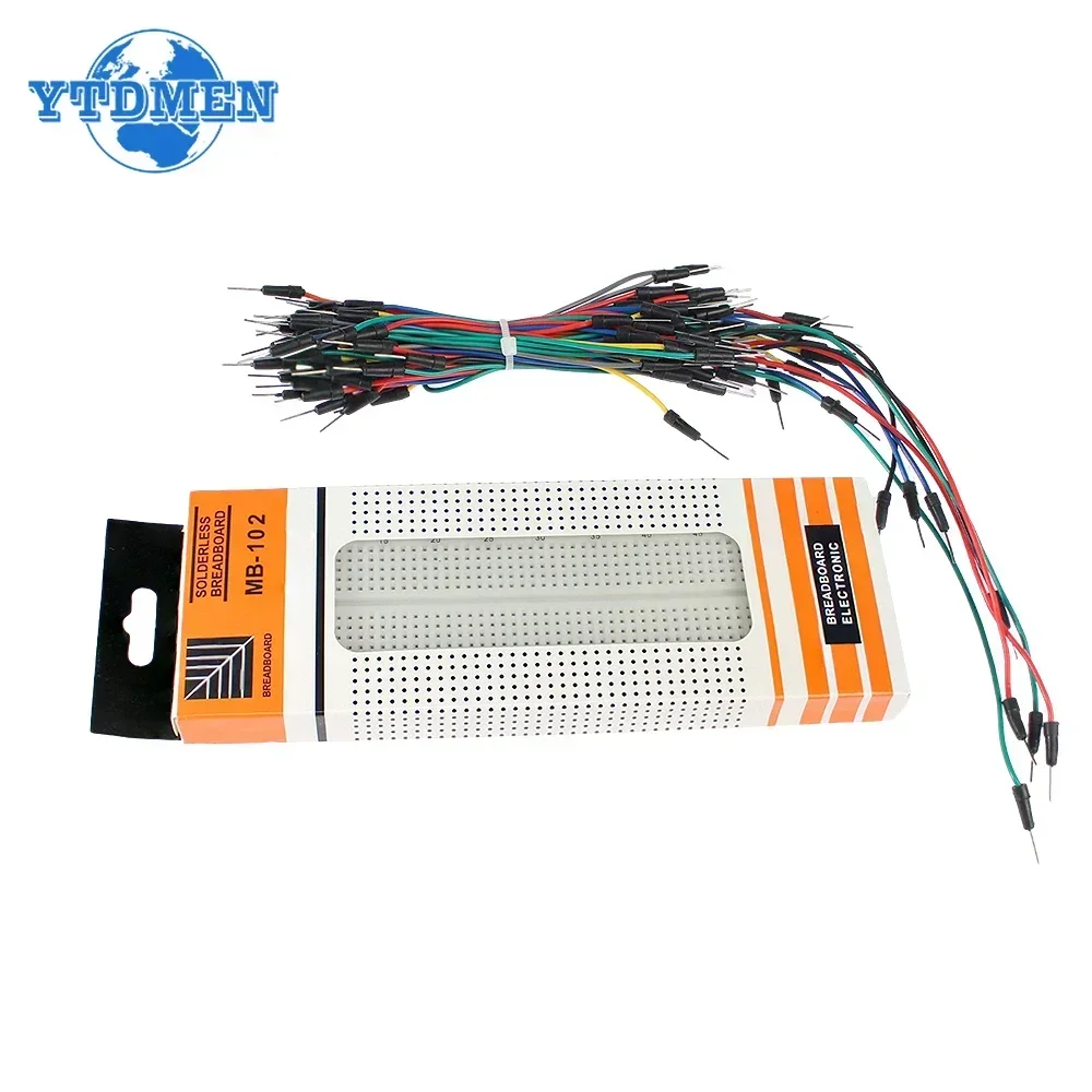 MB-102 Breadboard 400 830 Poin - огляд і ціна Breadboard Jumper Wire