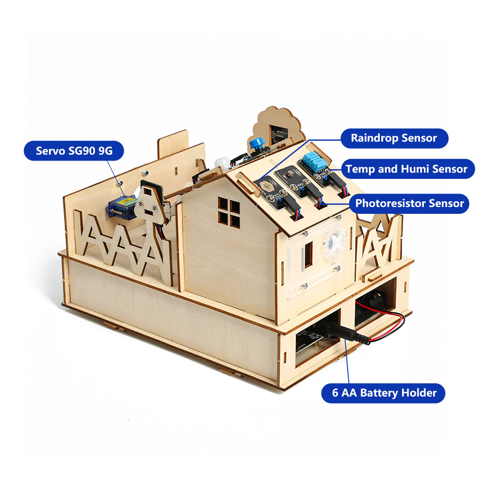 ACEBOTT DIY Smart Home Kit for - огляд і ціна Arduino Uno Starter Kit