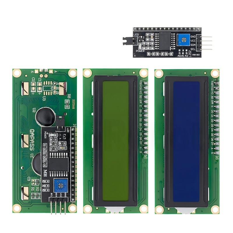 LCD 1602 2004 Module Blue Gree - огляд і ціна I2C Lcd Display