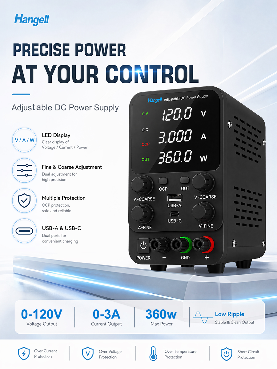 DC Laboratory Power Supply 120 - огляд і ціна Dc Power Supply Variable