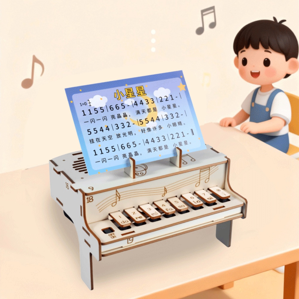 DIY Wooden Electronic Piano Mo - огляд і ціна Useful Diy Electronics