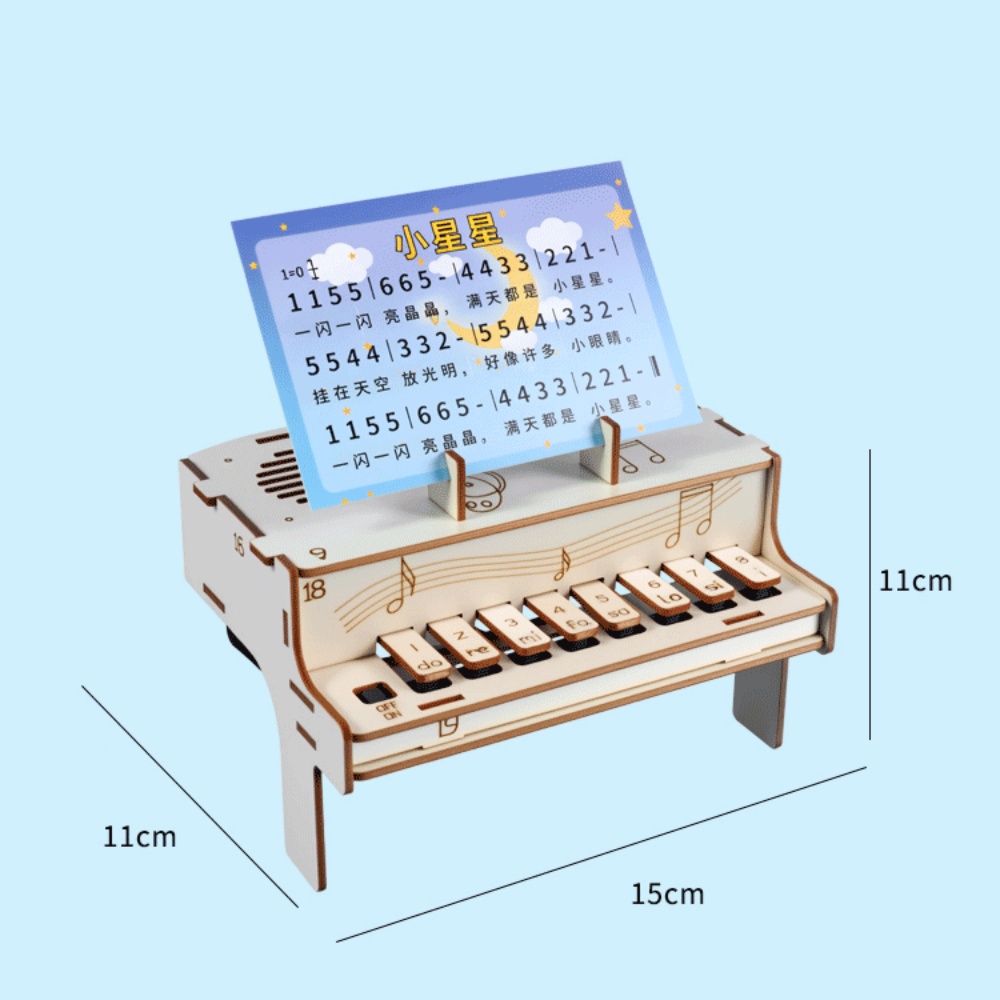DIY Wooden Electronic Piano Mo - огляд і ціна Useful Diy Electronics