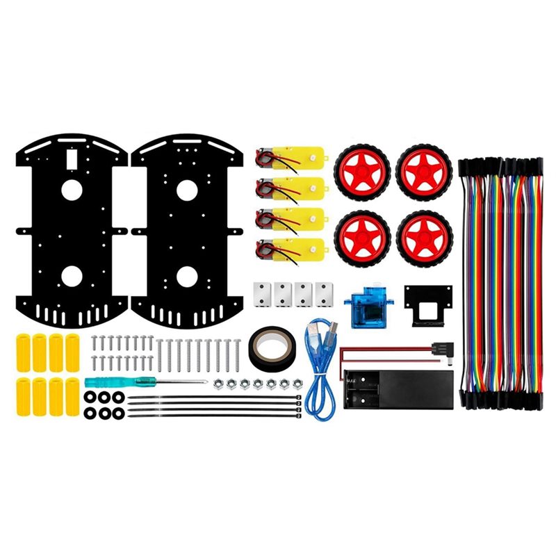 WOWFU-4WD Smart Robot Car Kit  - огляд і ціна Arduino Uno Starter Kit