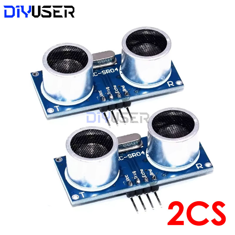 DIYUSER 2pcs Ultrasonic Module - огляд і ціна Ultrasonic Sensor Hc
