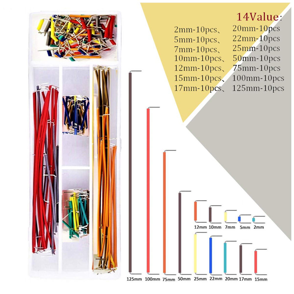 Breadboard Jumper Wire Kit wit - огляд і ціна Breadboard Jumper Wire