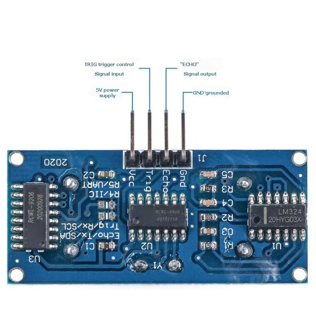 6PCS HC-SR04 Ultrasonic Sensor - огляд і ціна Ultrasonic Sensor Hc