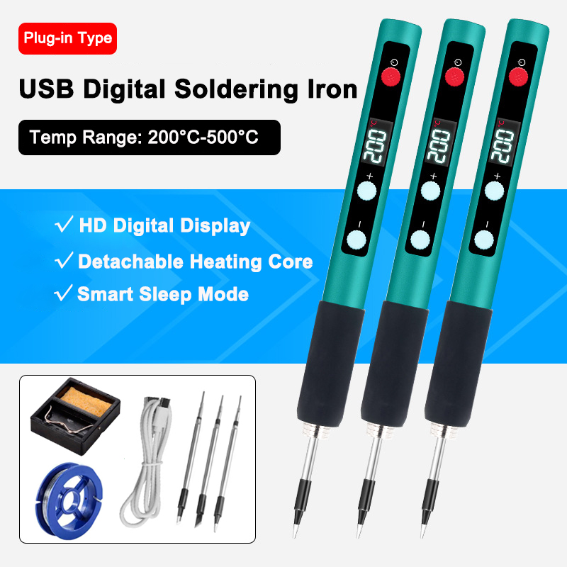 Portable Mini USB Type-C Digit - огляд і ціна Diy Electronics Bench