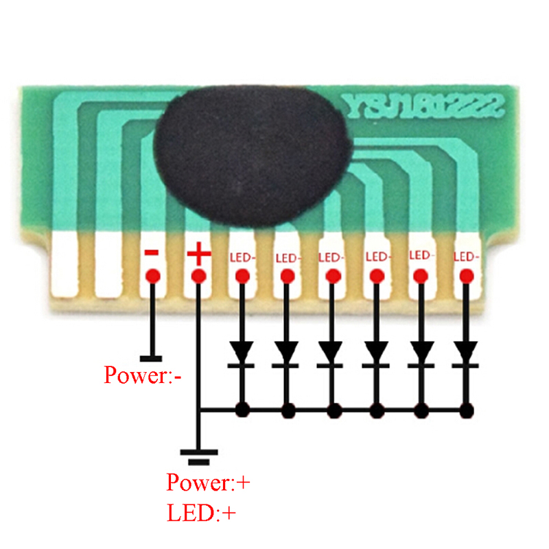 【LM】Hot Sale 10pcs DIY 6-LED L - огляд і ціна Diy Electronics For Sale