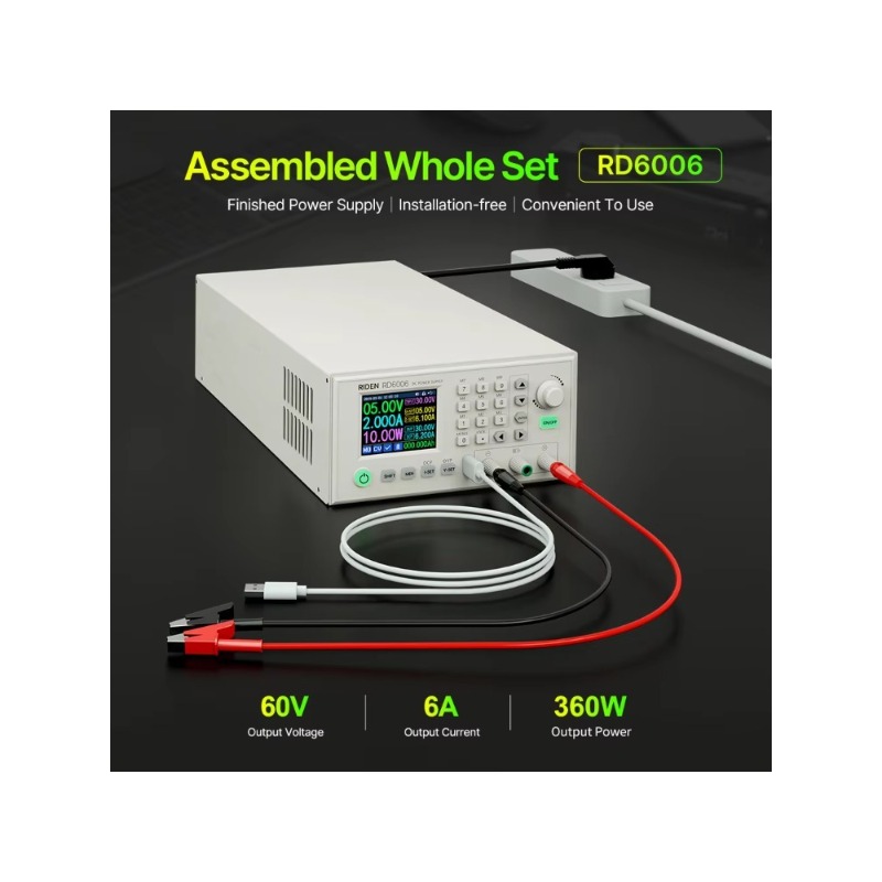 RD RD6006  Assembled Set AC to - огляд і ціна Dc Power Supply Variable