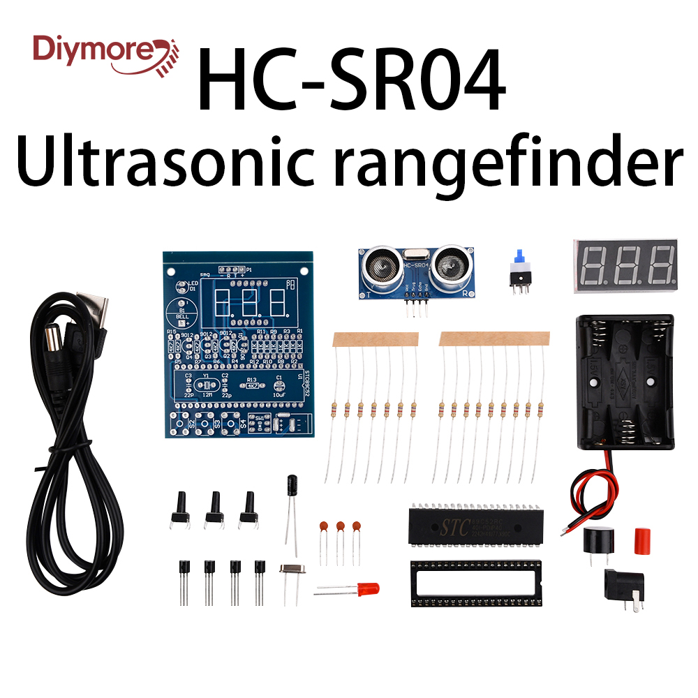 DIY Ultrasonic Ranging Alarm K - огляд і ціна Ultrasonic Sensor Hc